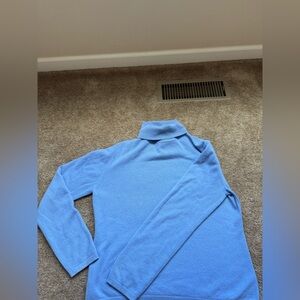 Apt. 9 Light Blue periwinkle Cashmere Sweater Sz xl